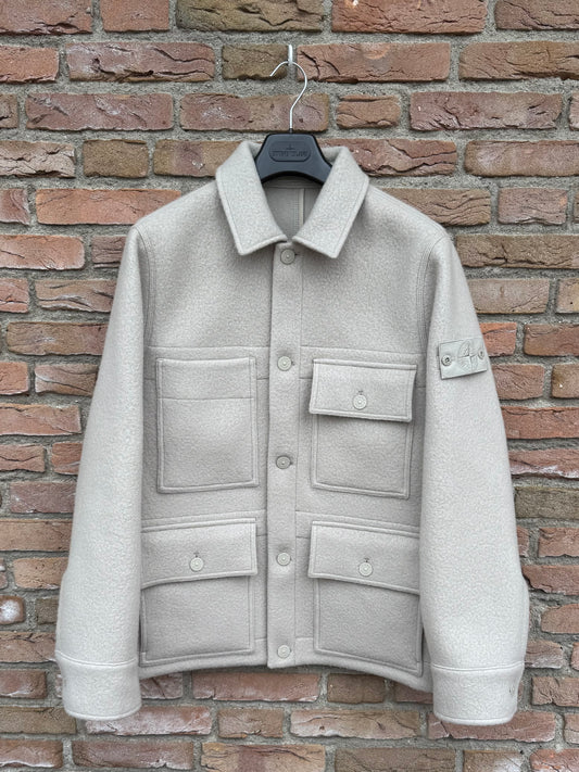 Stone Island Heavy Melton Ghost Jacket - M