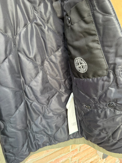 Stone Island Waxed Soft Leather Jacket - XXL