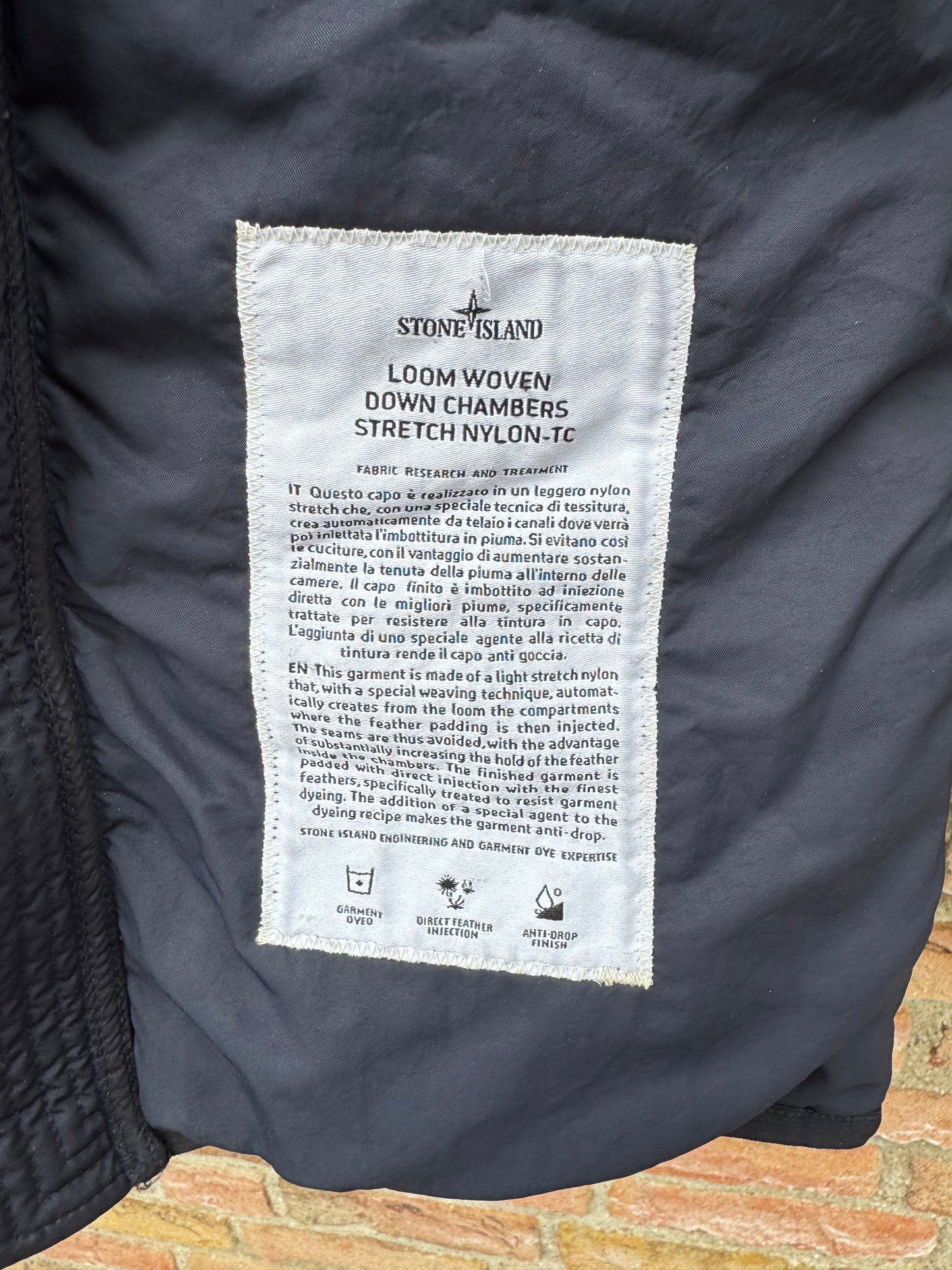 Stone Island Loom Woven Down Jacket - XL