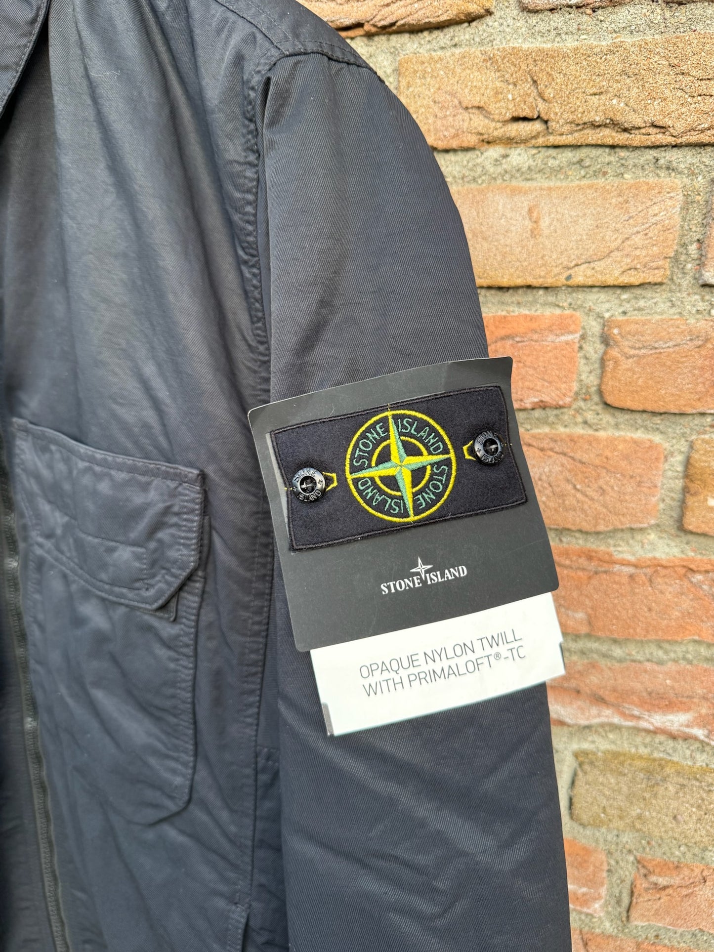 Stone Island Opaque Nylon Twill Primaloft-TC Jacket - L