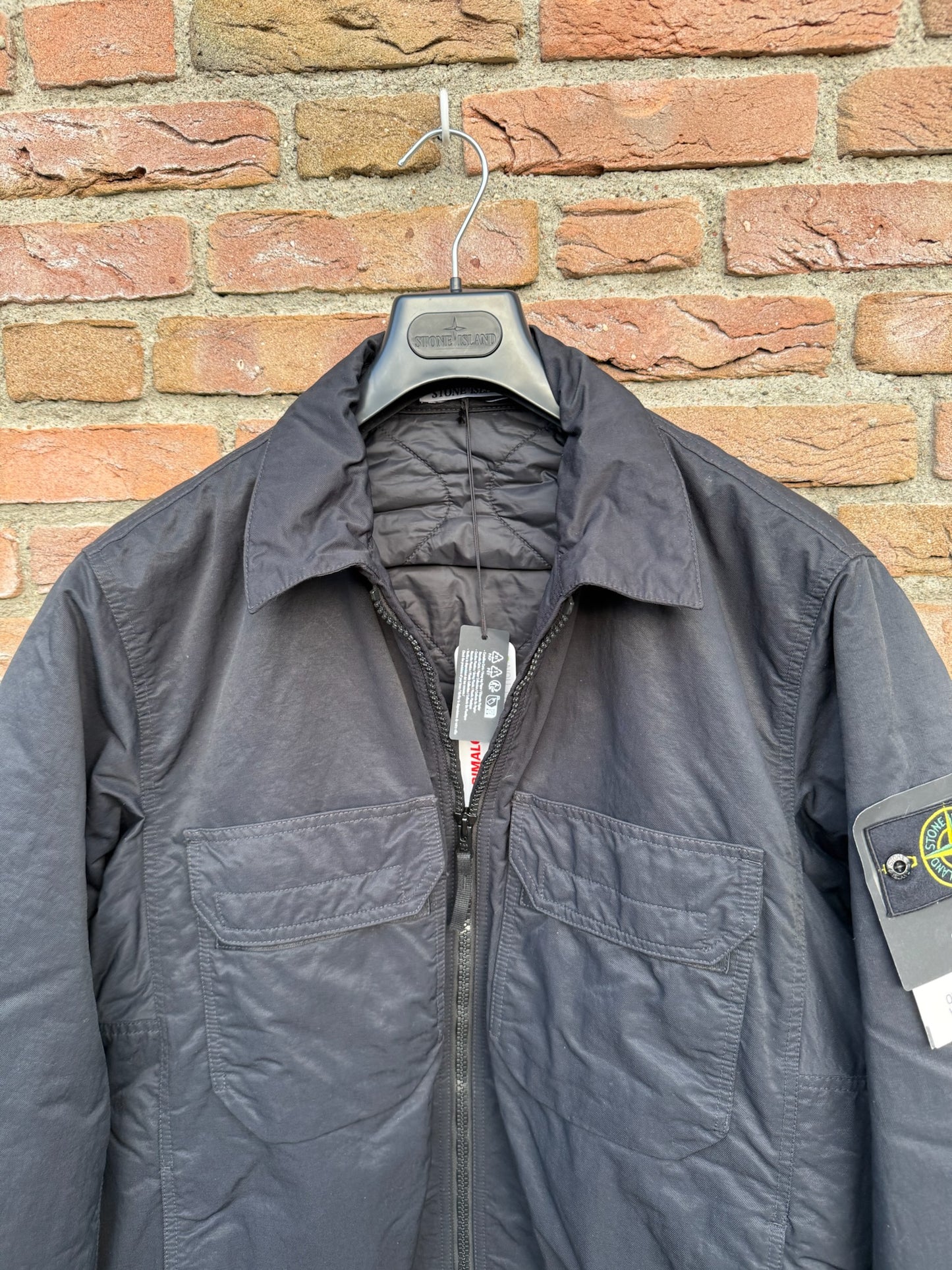 Stone Island Opaque Nylon Twill Primaloft-TC Jacket - L