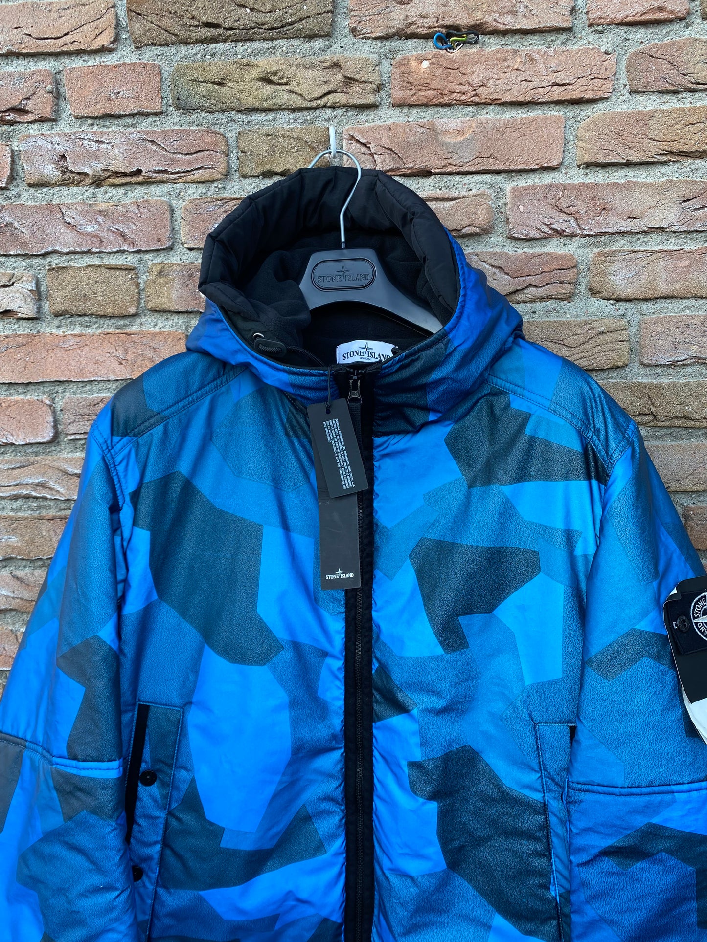 Stone Island Reflective Camouflage Jacke - XXL