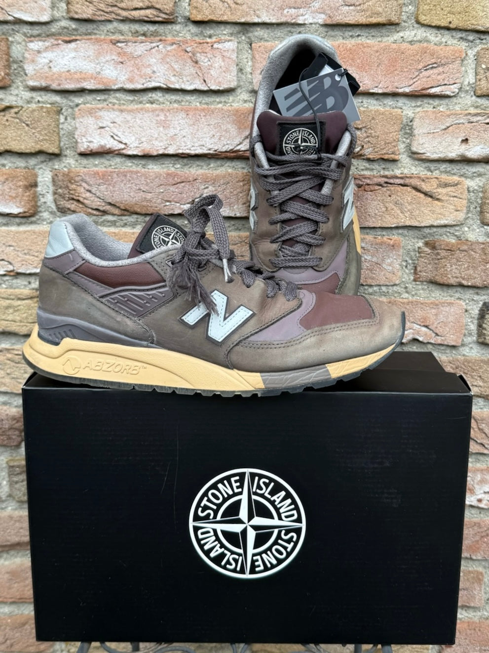 Stone Island x New Balance 998 Trainers - UK 8.5