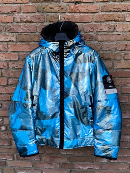 Stone Island Reflective Camouflage Jacke - XXL