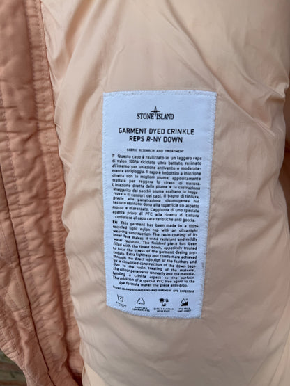 Stone Island Garment Dyed Crinkle Reps R-NY Down Jacket - M