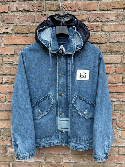 C.P. Company x Palace Denim Goggle Jacket - M