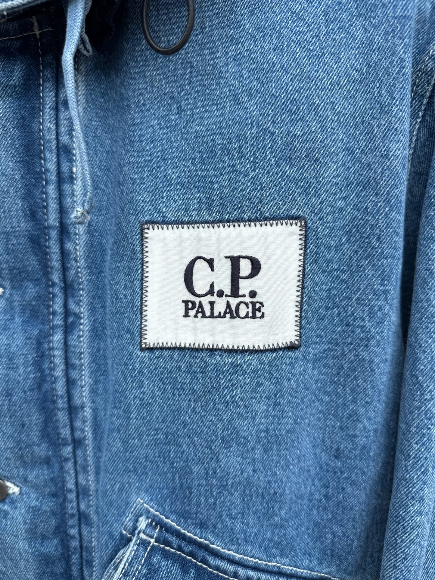 C.P. Company x Palace Denim Goggle Jacket - M