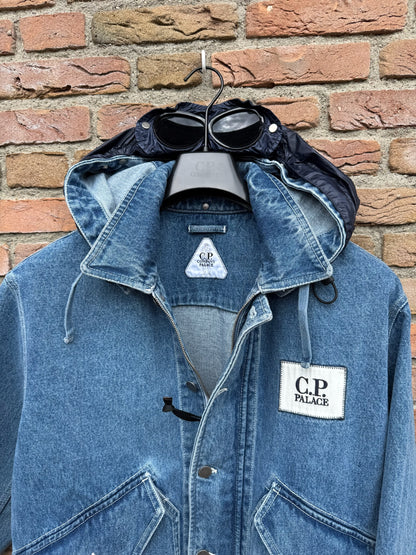 C.P. Company x Palace Denim Goggle Jacket - M