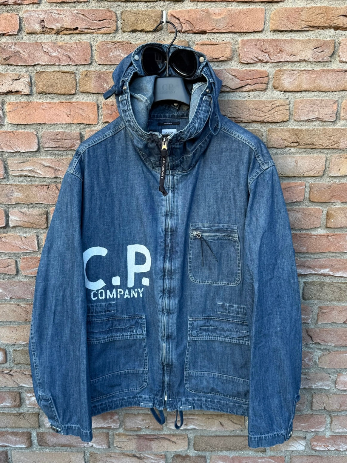 C.P. Company Blu Goggle Jacket - XL