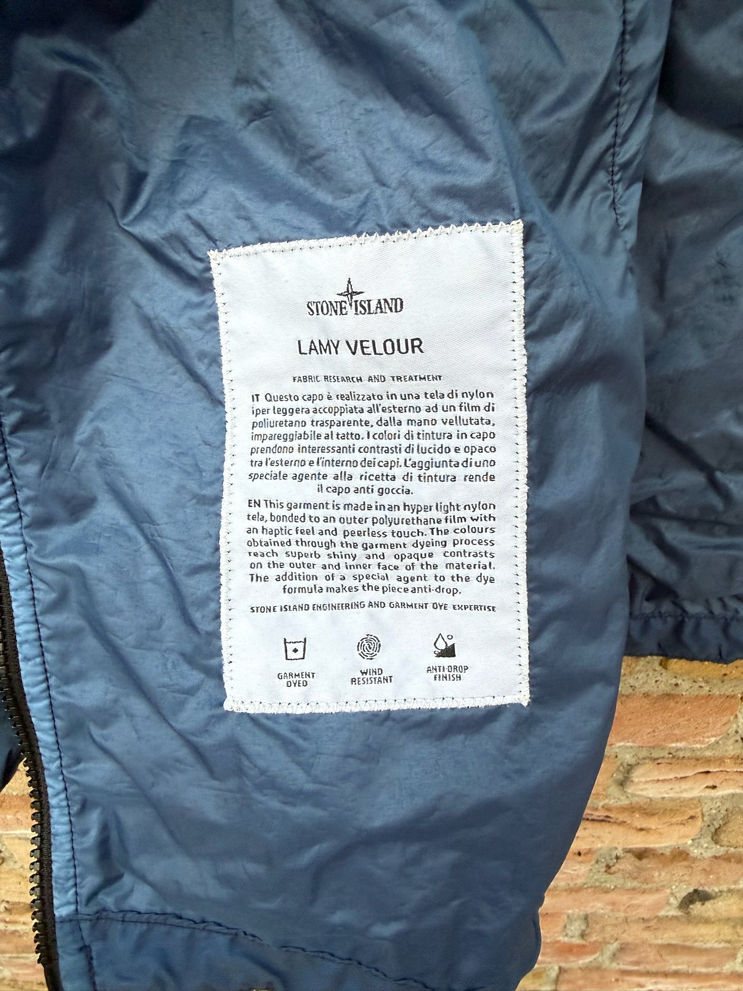 Stone Island Lamy Velour Jacket - XL