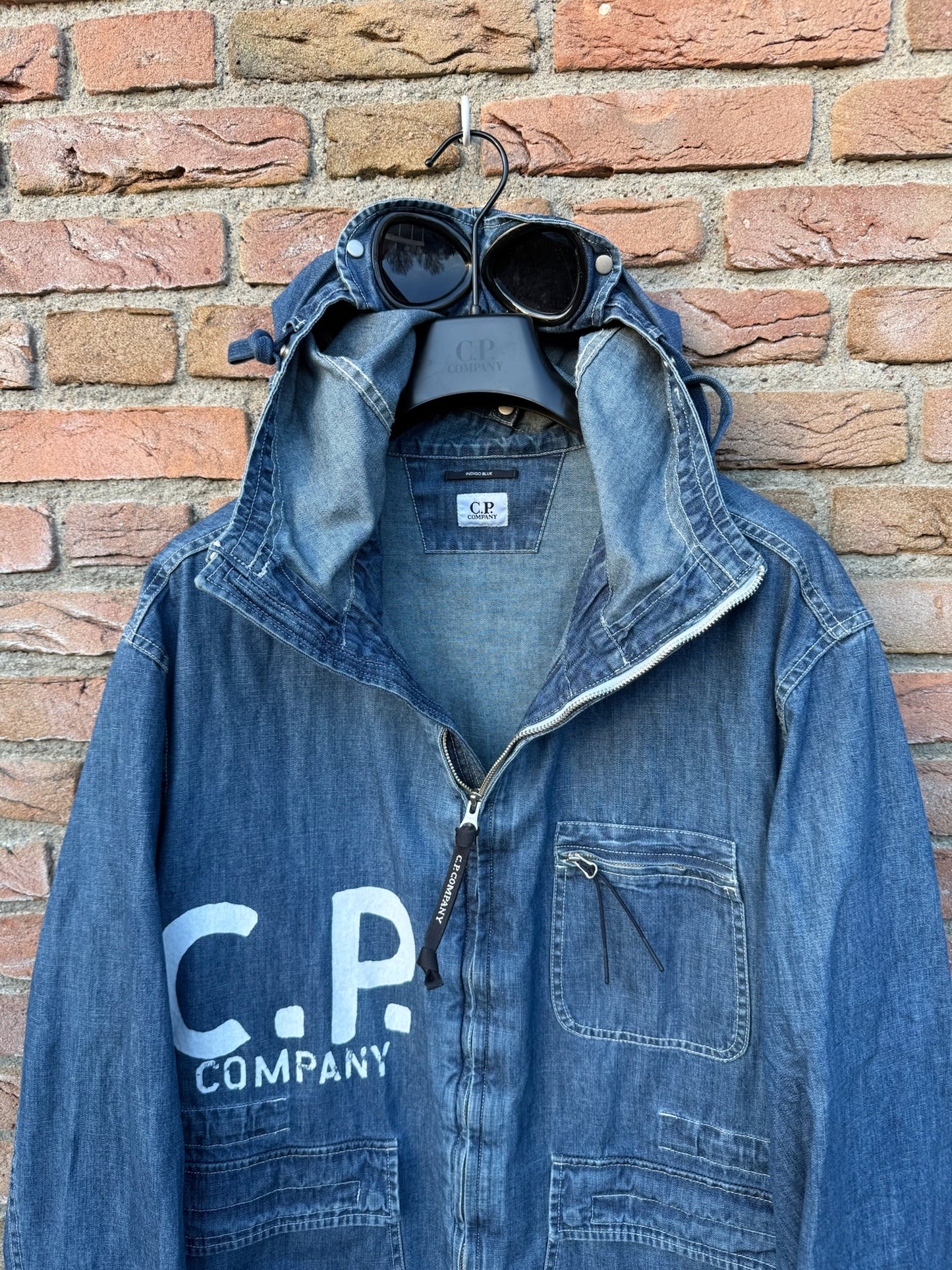 C.P. Company Blu Goggle Jacket - XL