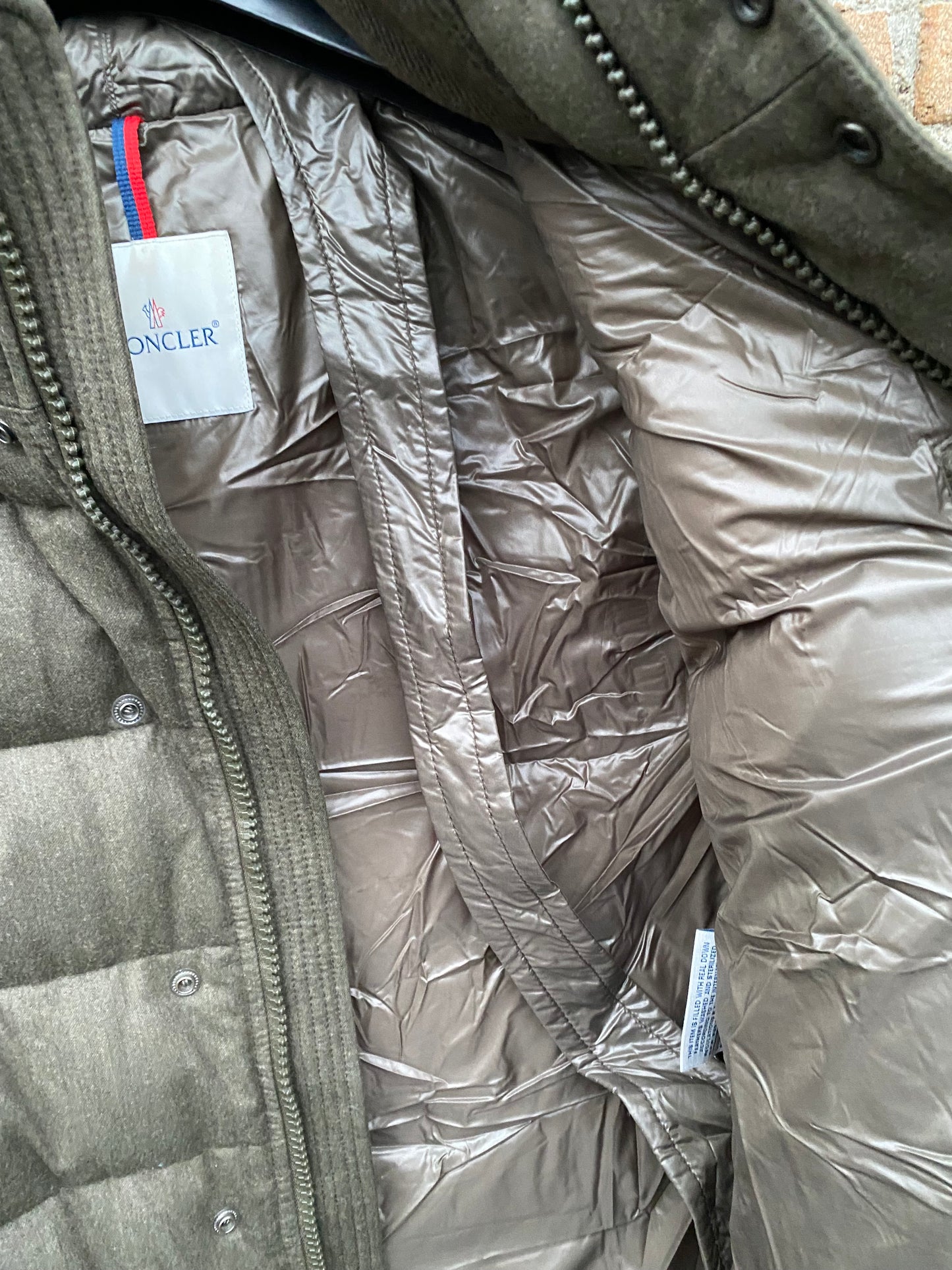 Moncler Hem Daunenjacke - XXL