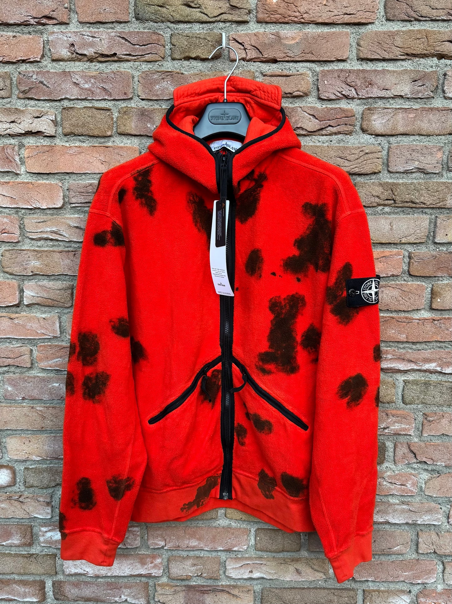 Stone Island Hand Colouring Fleecejacke - S
