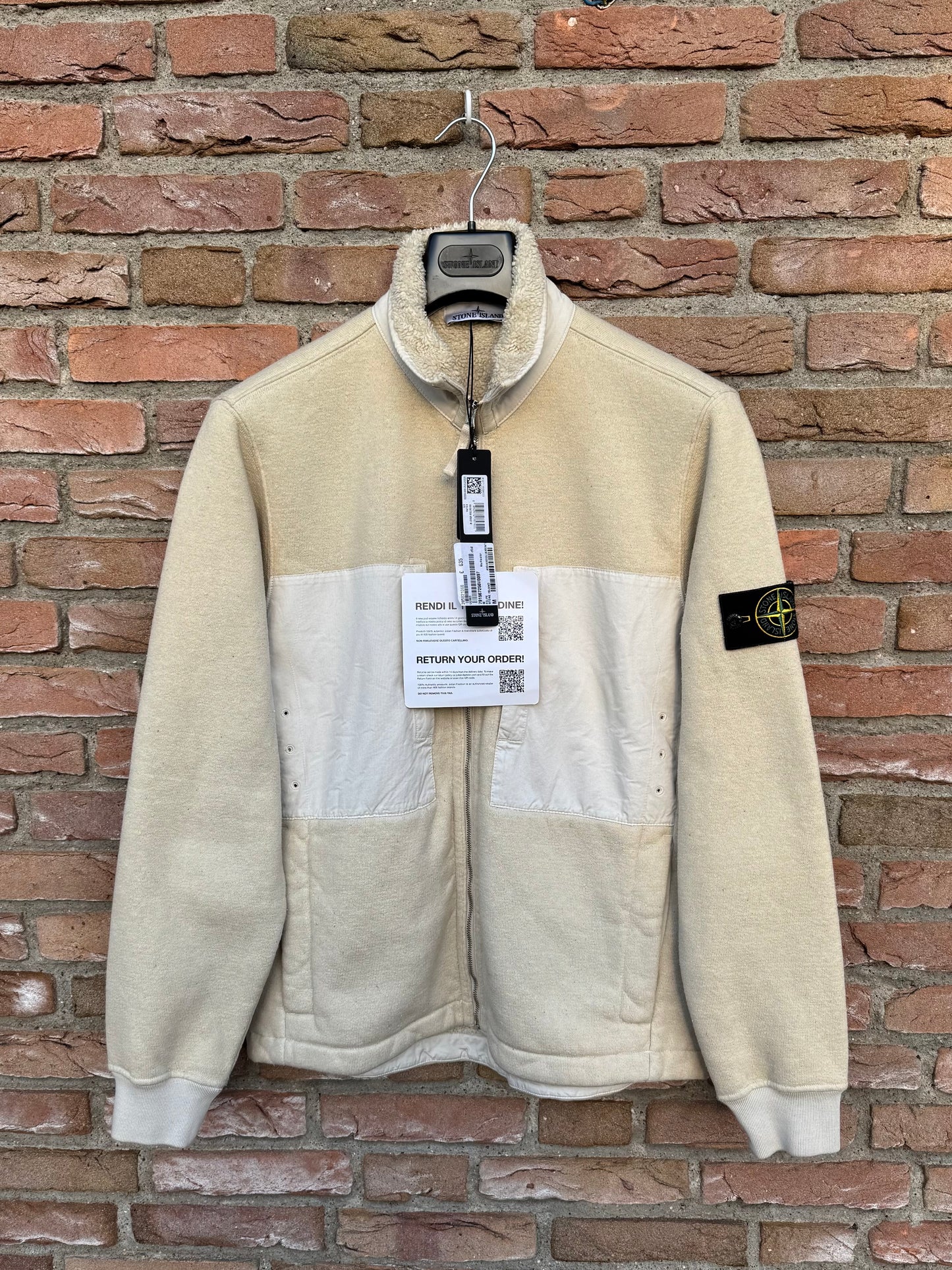 Stone Island Fleece Jacke - M