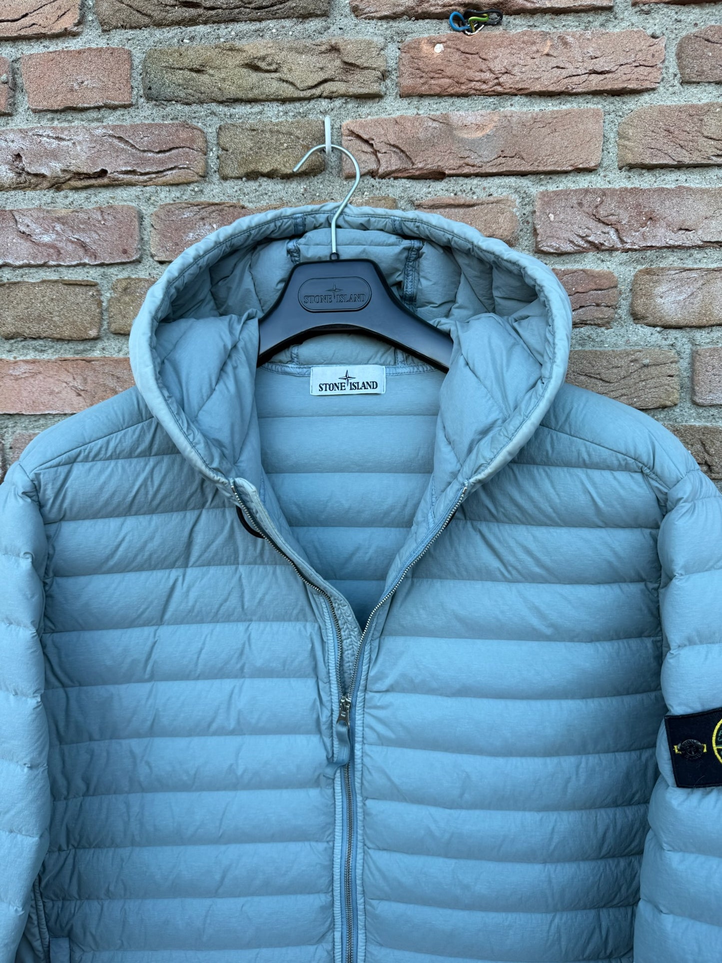 Stone Island Loom Woven Down Chambers Stretch Nylon-TC Jacket - XXL