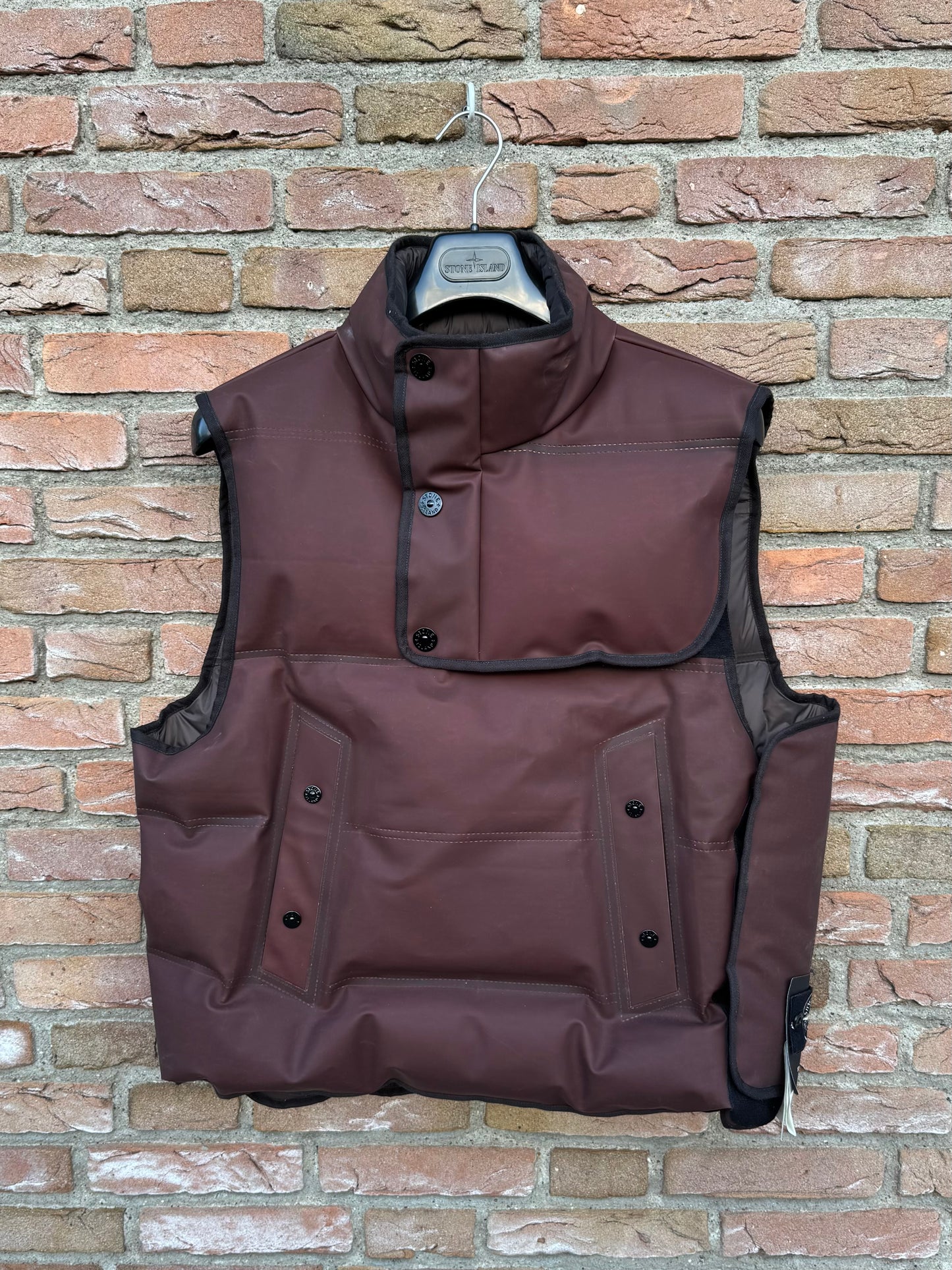 Stone Island Poly Strata Ice Daunenweste - L