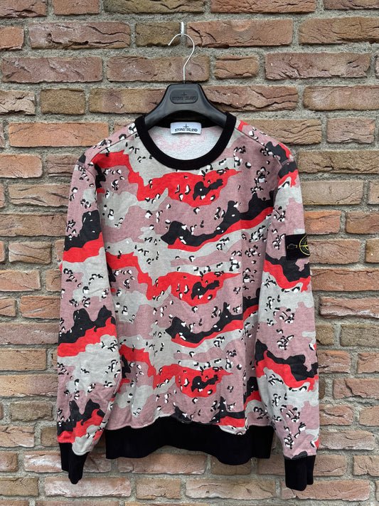 Stone Island Desert Camo Sweatshirt - L