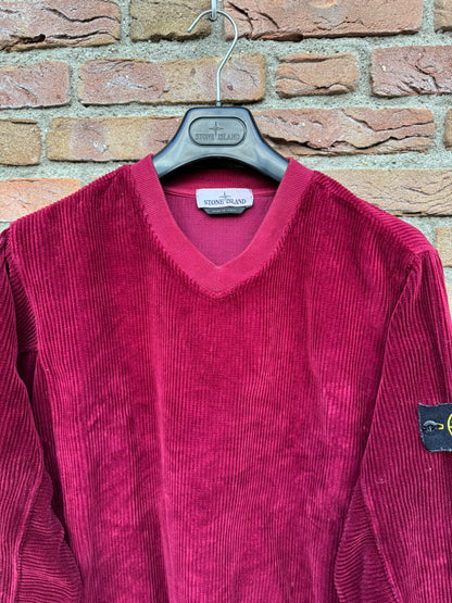 Stone Island Cord Pullover - M