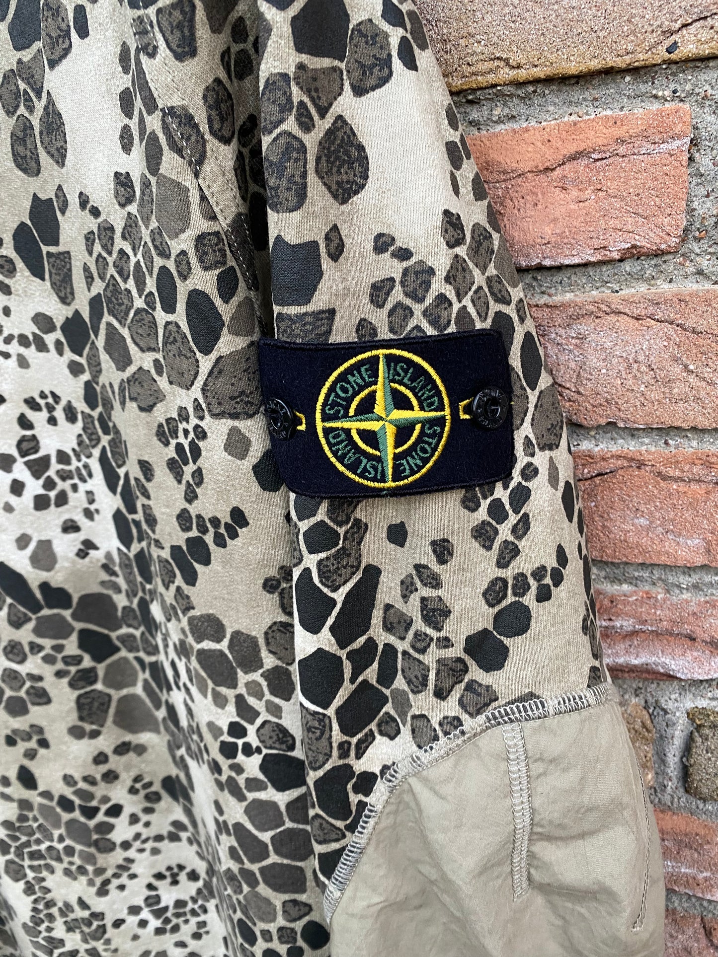 Stone Island Alligator Camo Sweatshirt - L