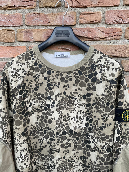 Stone Island Alligator Camo Sweatshirt - L