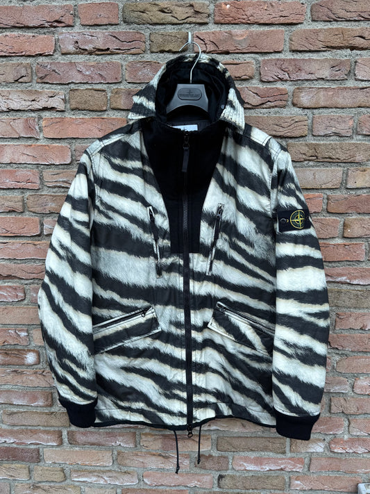 Stone Island White Tiger Camo 50 Fili Jacke - XL