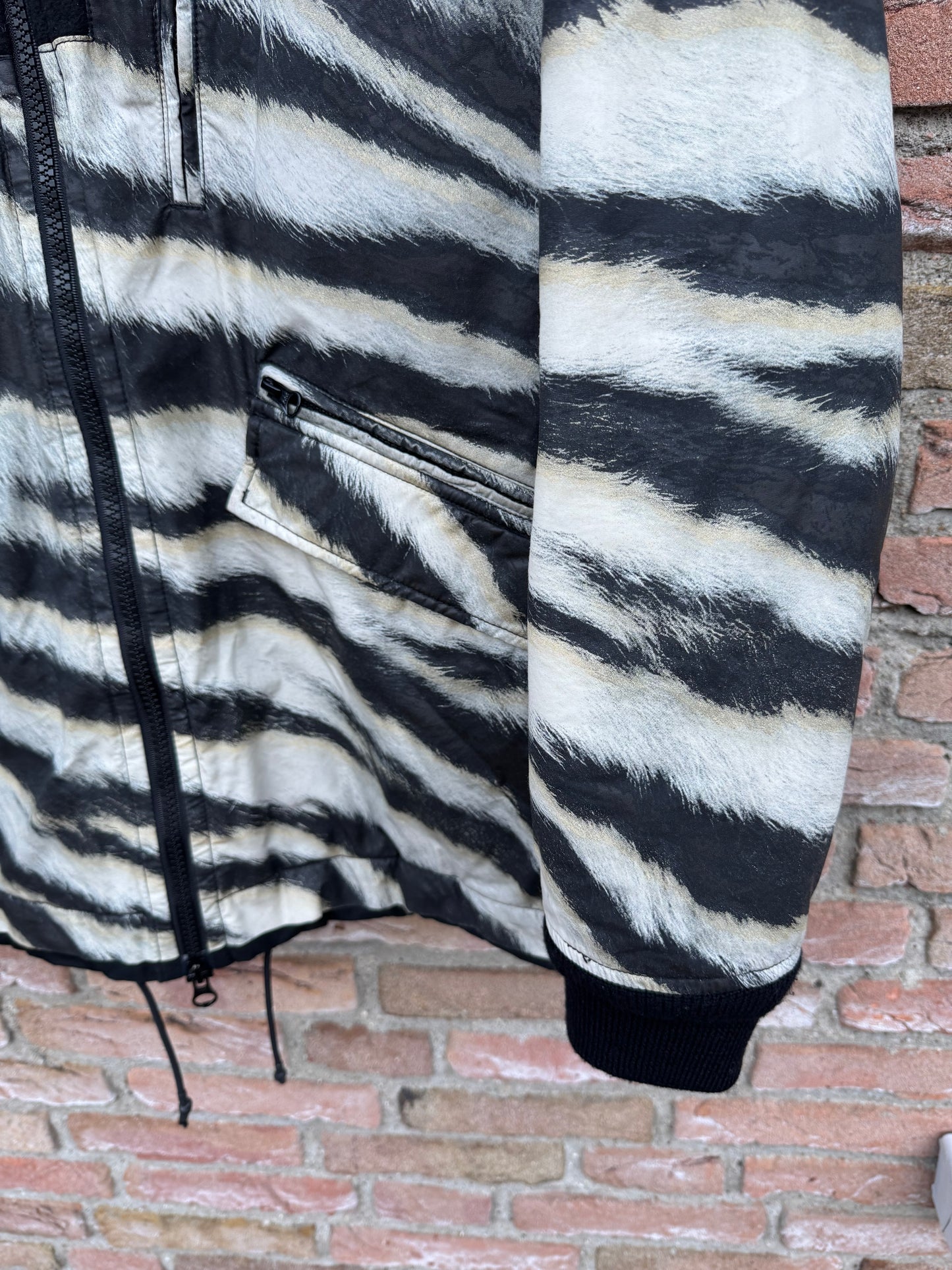 Stone Island White Tiger Camo 50 Fili Jacke - XL