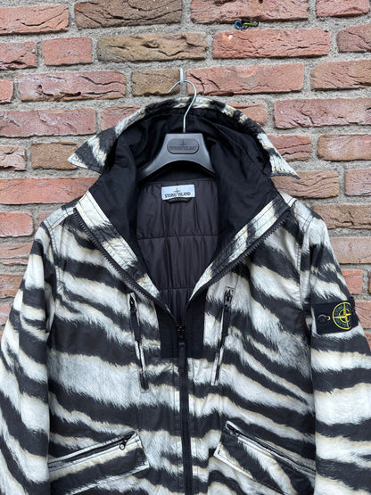 Stone Island White Tiger Camo 50 Fili Jacke - XL