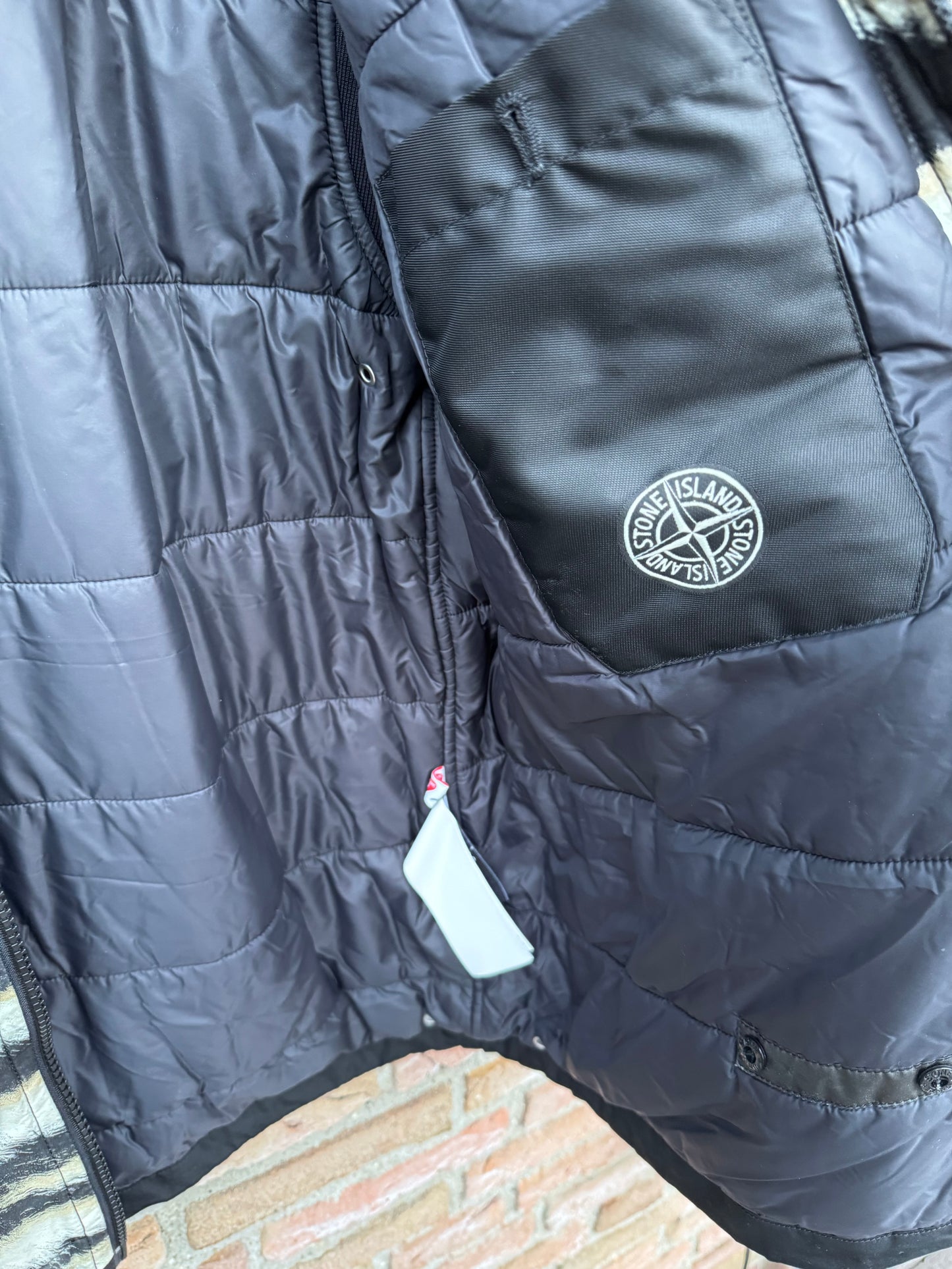 Stone Island White Tiger Camo 50 Fili Jacke - XL