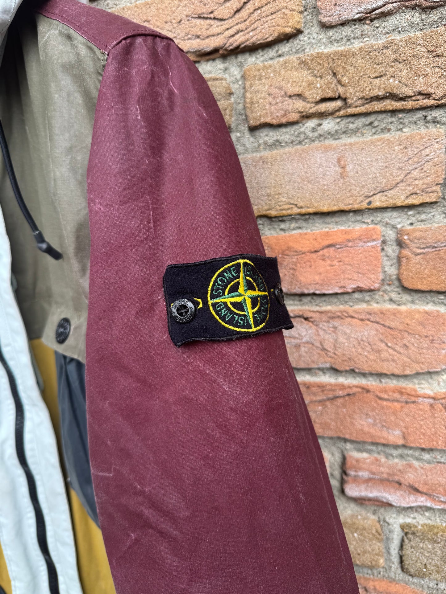Stone Island Tela Placcata Bicolore Jacket - M