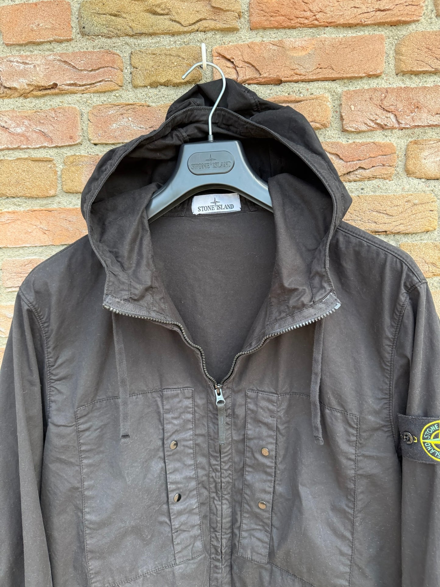 Stone Island Supima Cotton Twill Stretch-TC Jacket - L