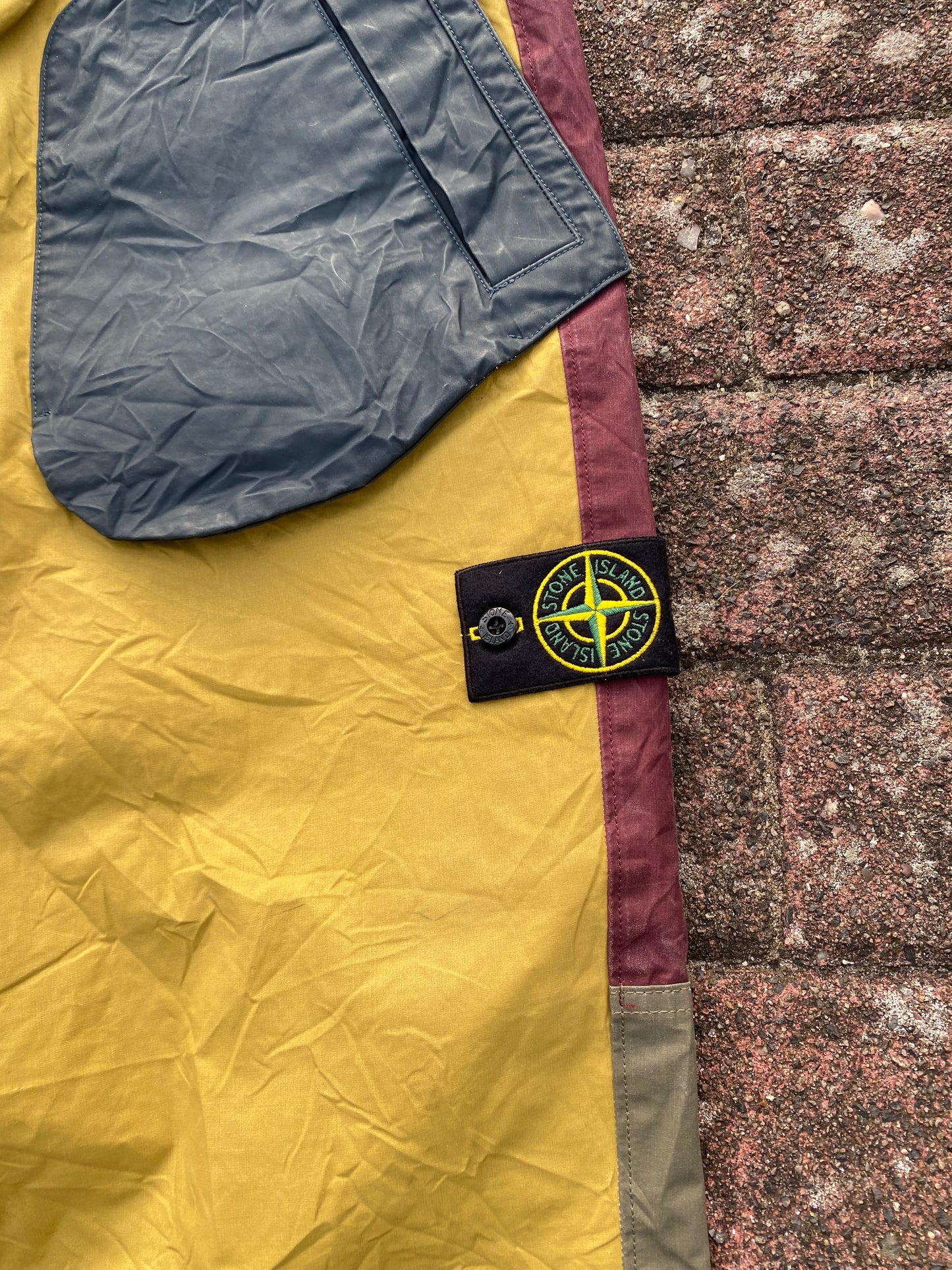 Stone Island Tela Placate Bicolore Hose - W34