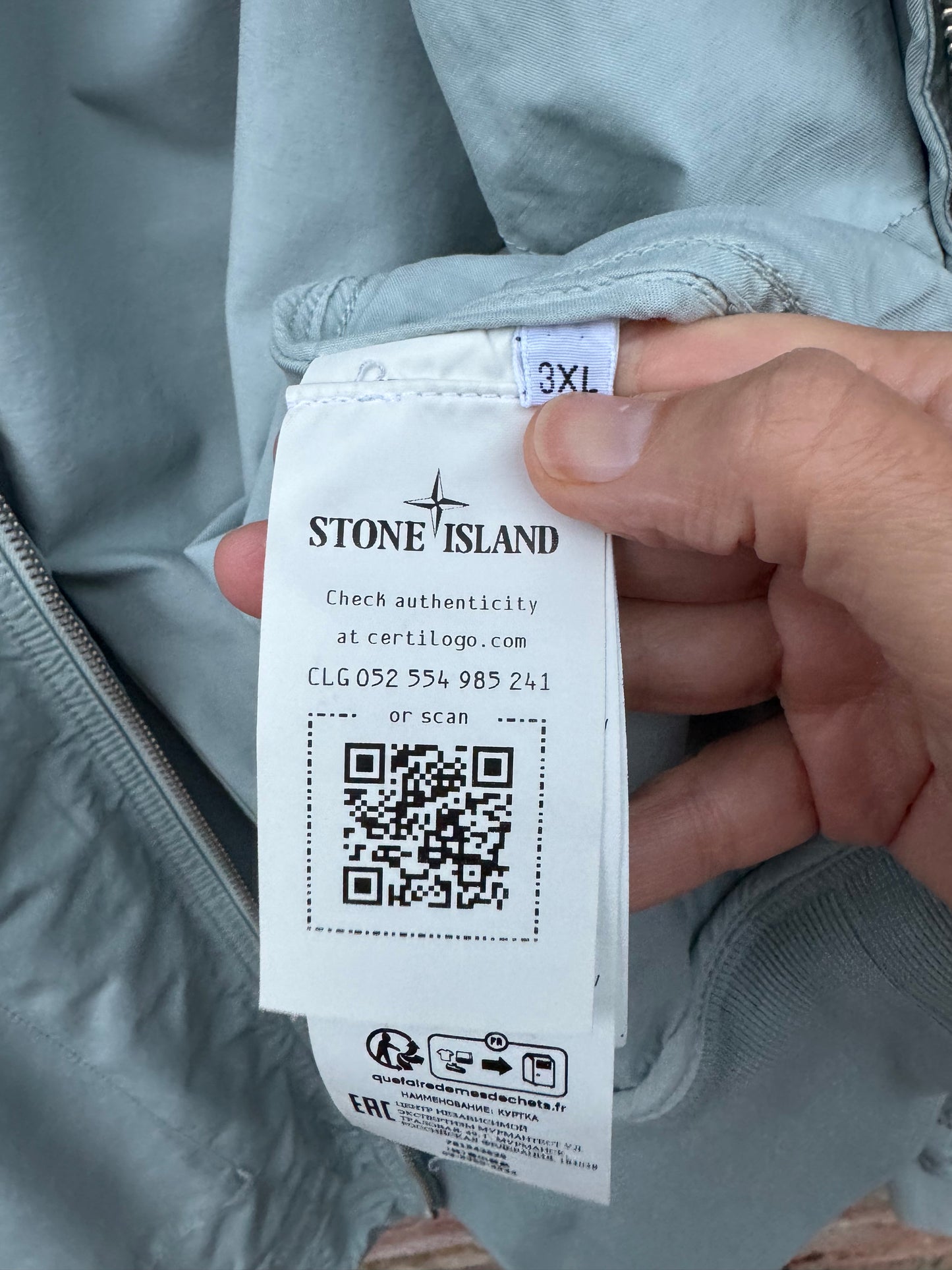 Stone Island Curpo Cotton Twill-TC Jacket - 3XL