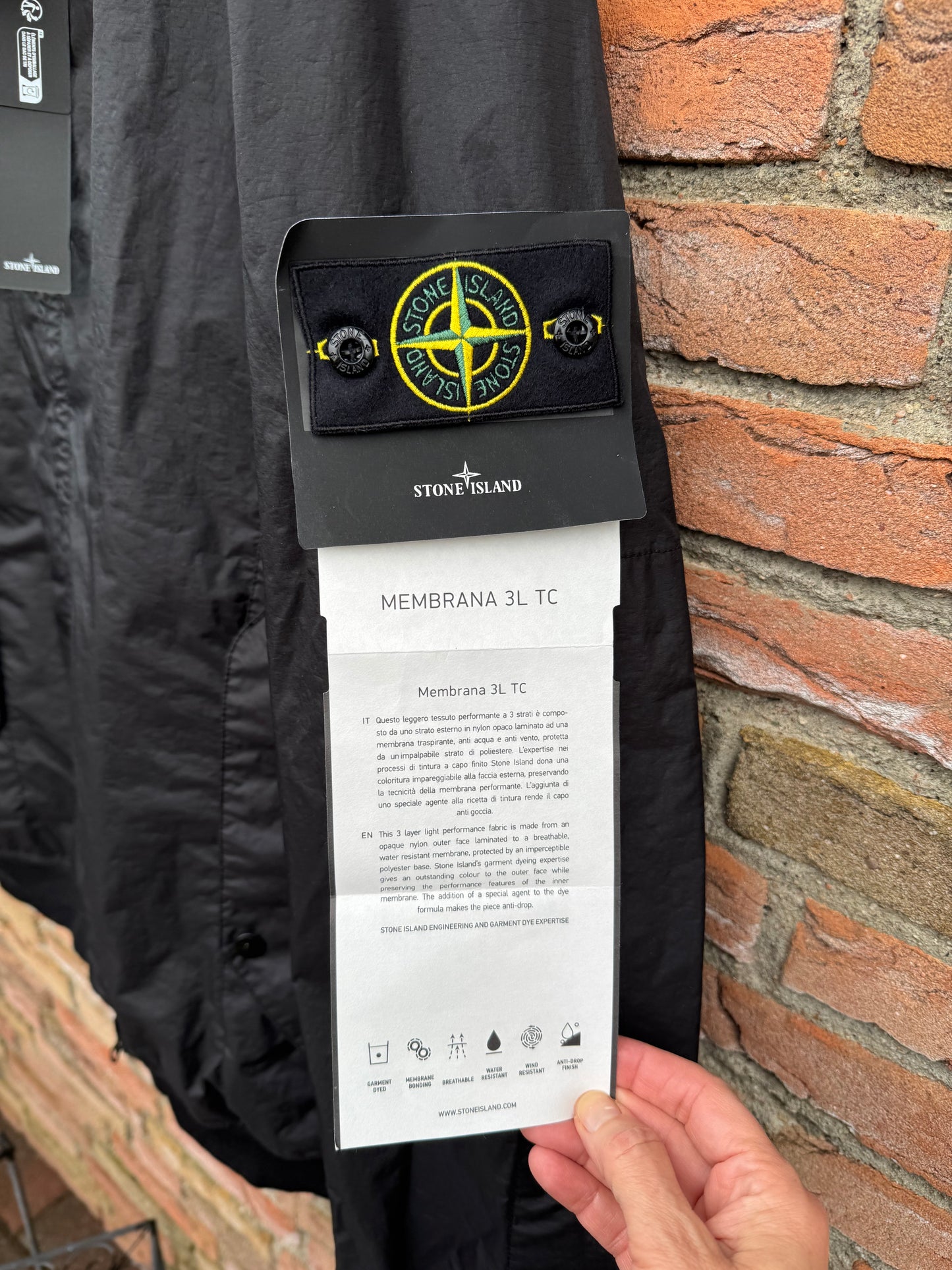 Stone Island Membrana 3L TC Jacke - 3XL