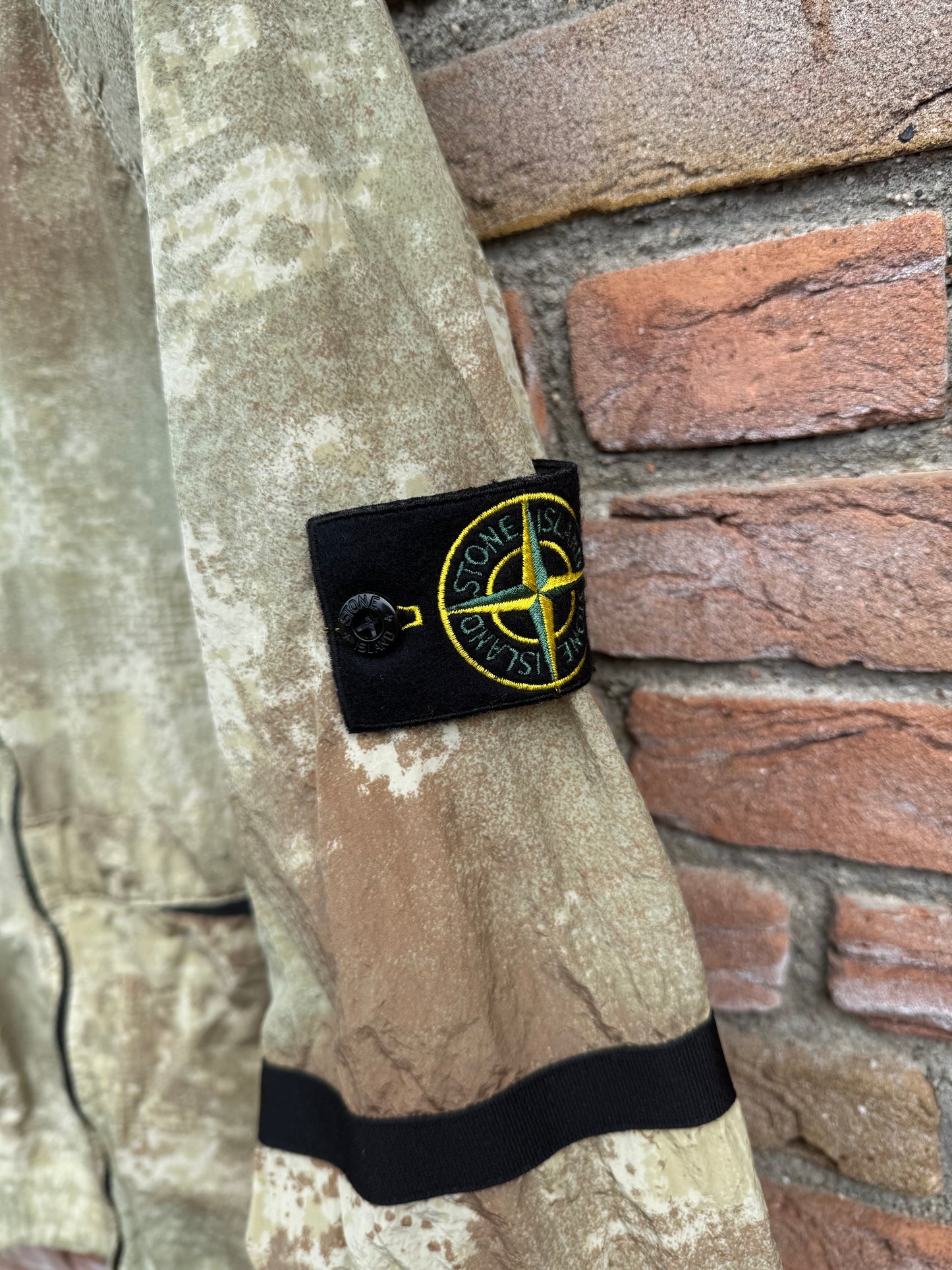 Stone Island Dissolving Grid Jacket - M