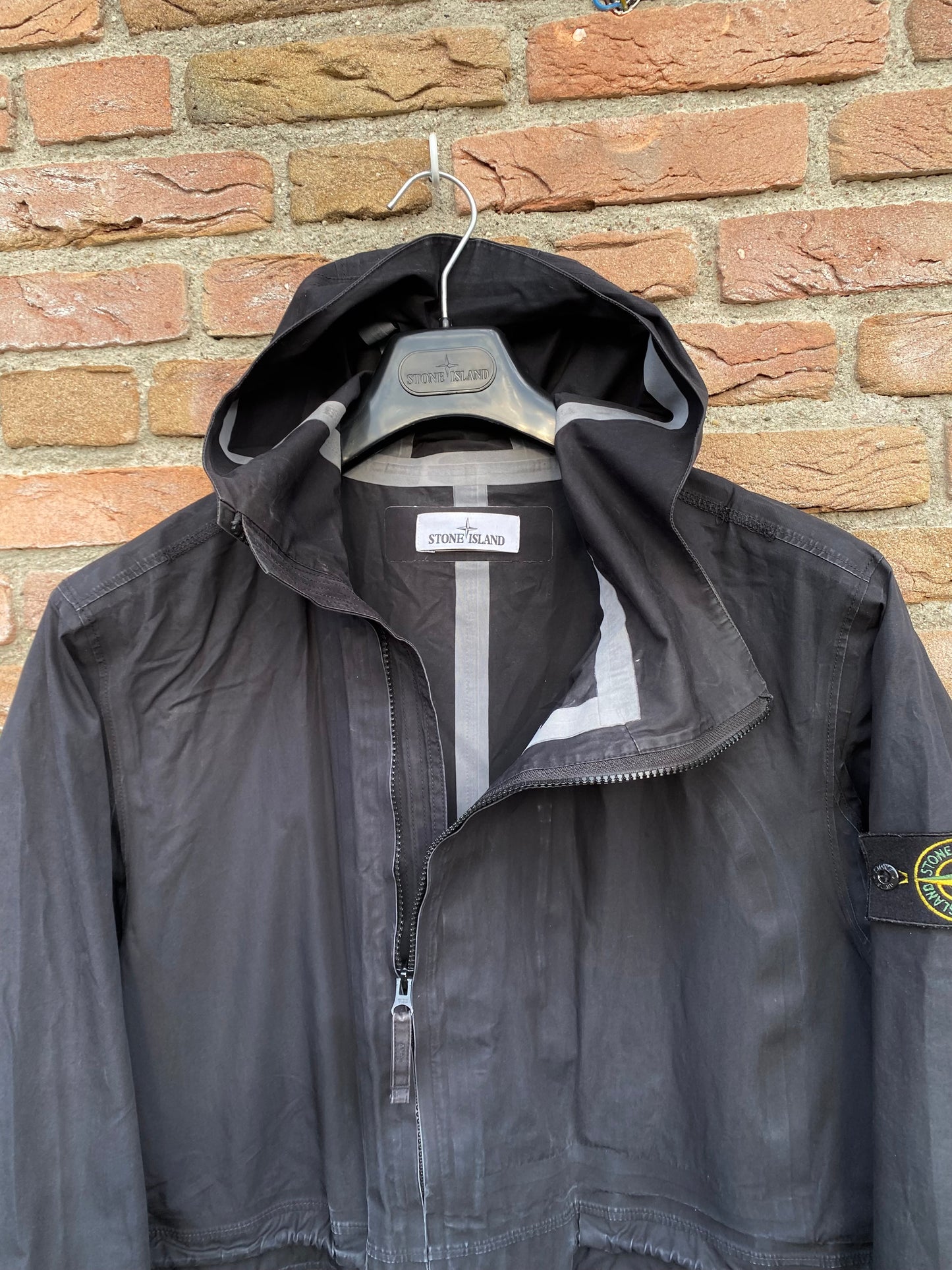 Stone Island Water Repellent Supima Cotton Jacke - L