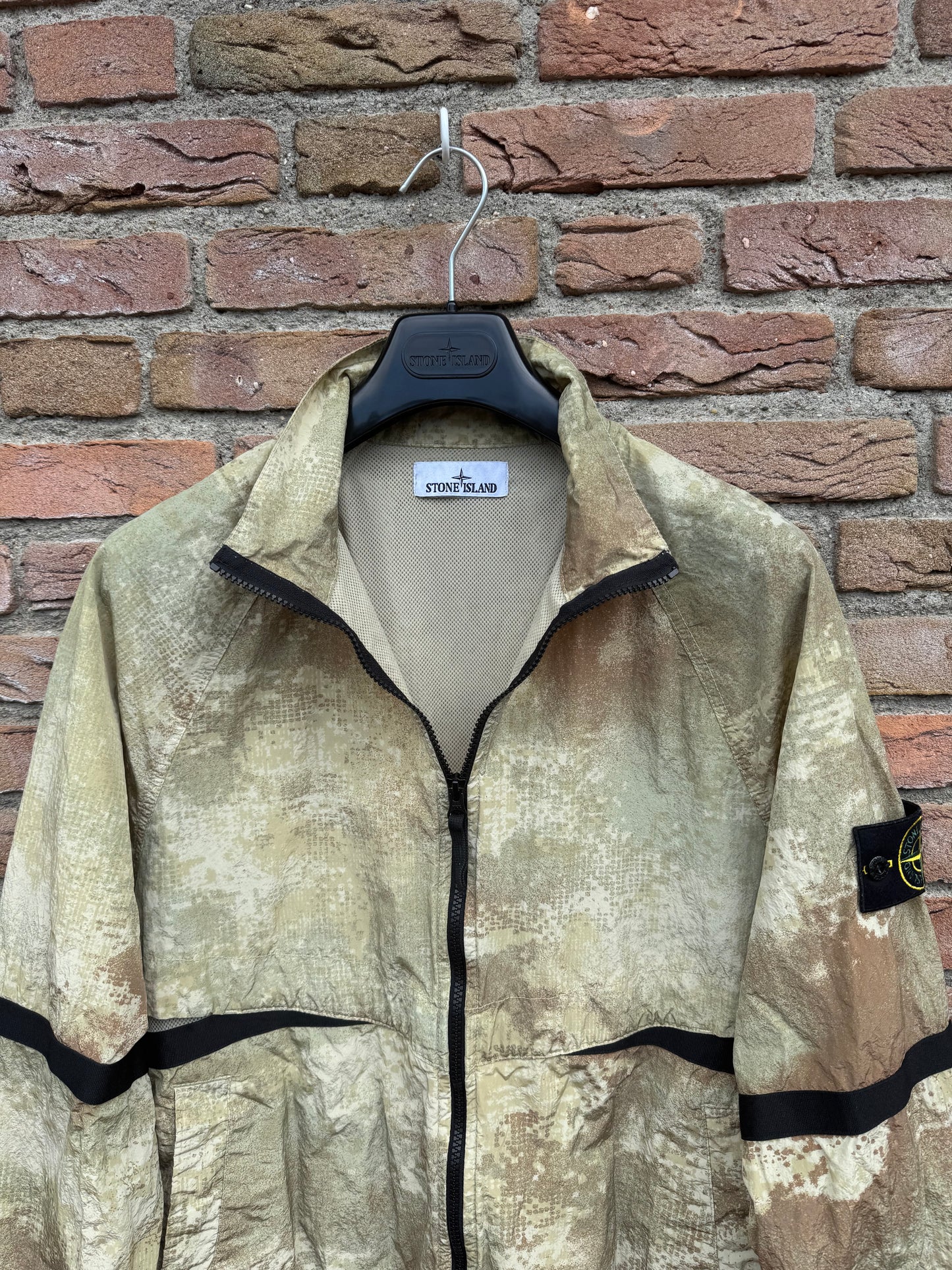 Stone Island Dissolving Grid Jacket - M