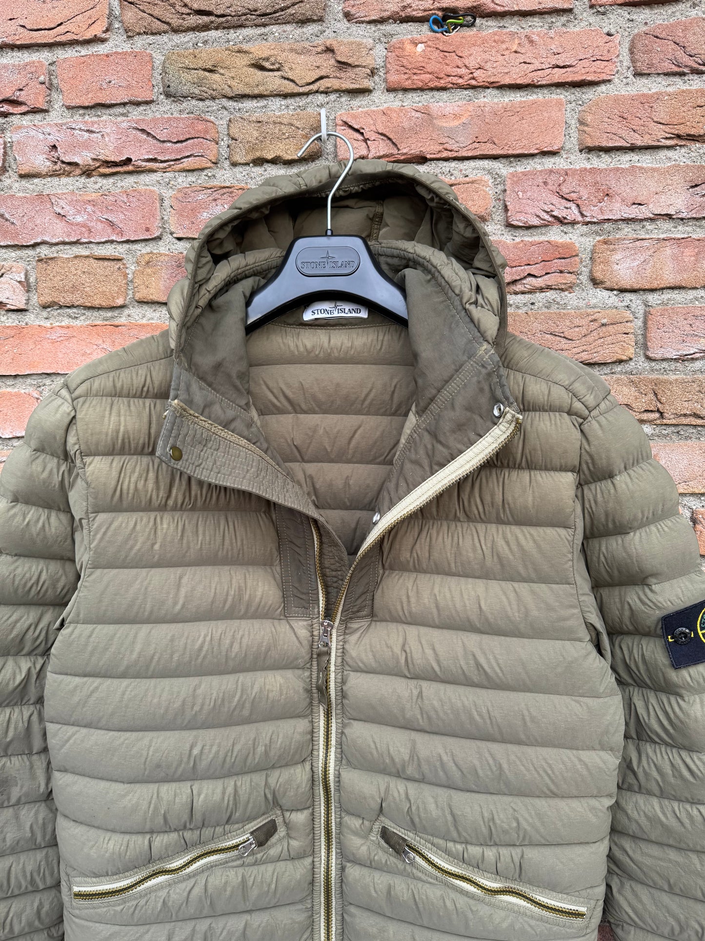 Stone Island Loom Woven Daunenjacke - M