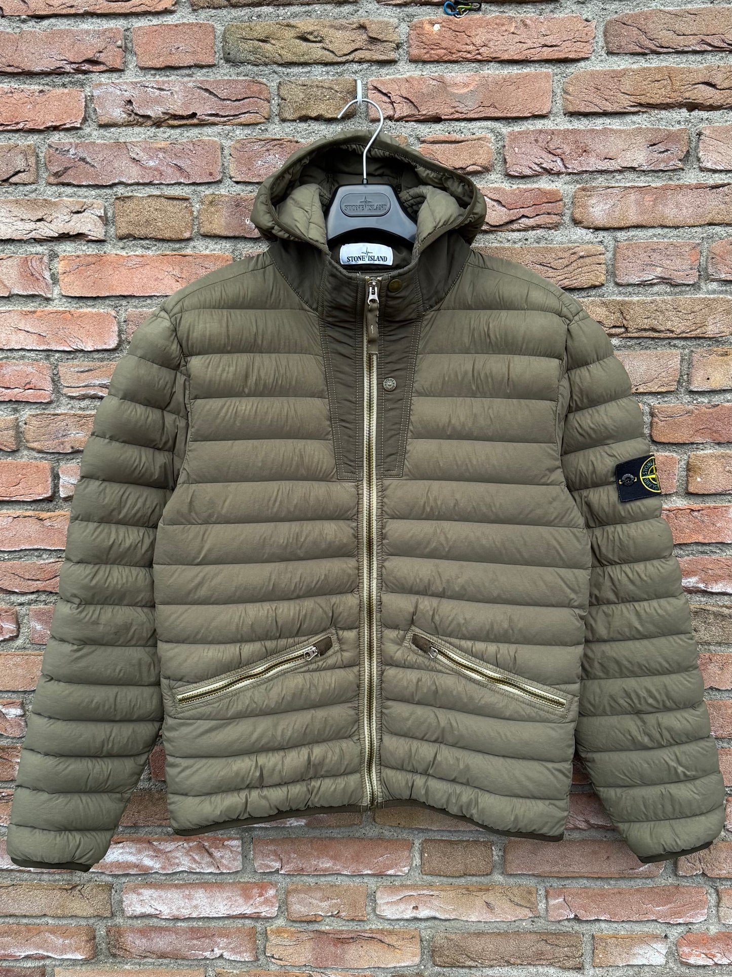 Stone Island Loom Woven Daunenjacke - M