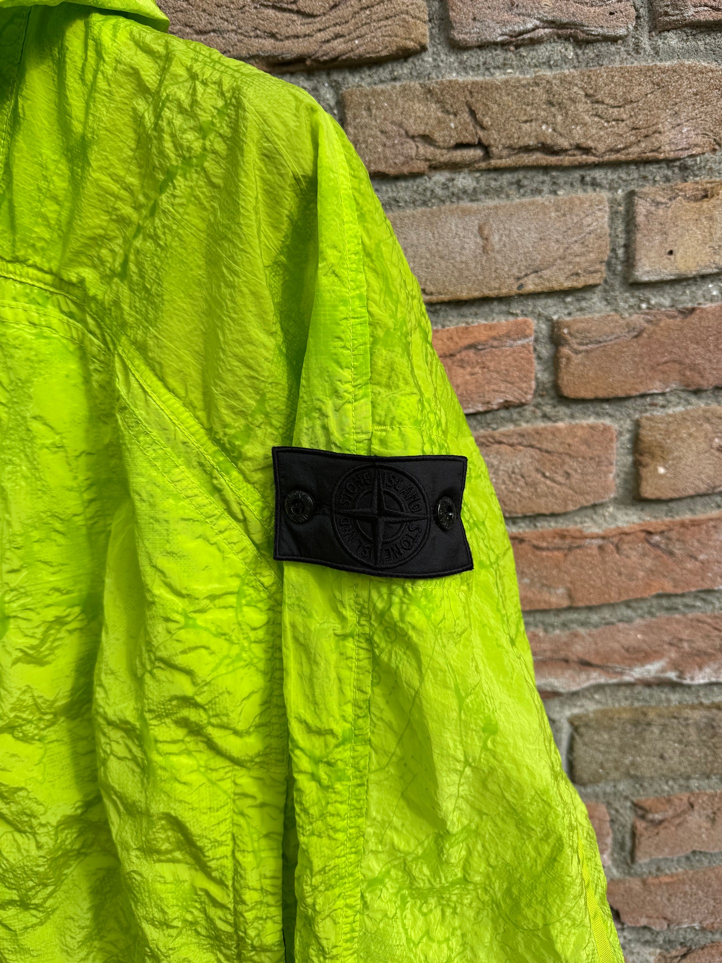 Stone Island Shadow Project Nylon Metal Waffle Print Jacket - L