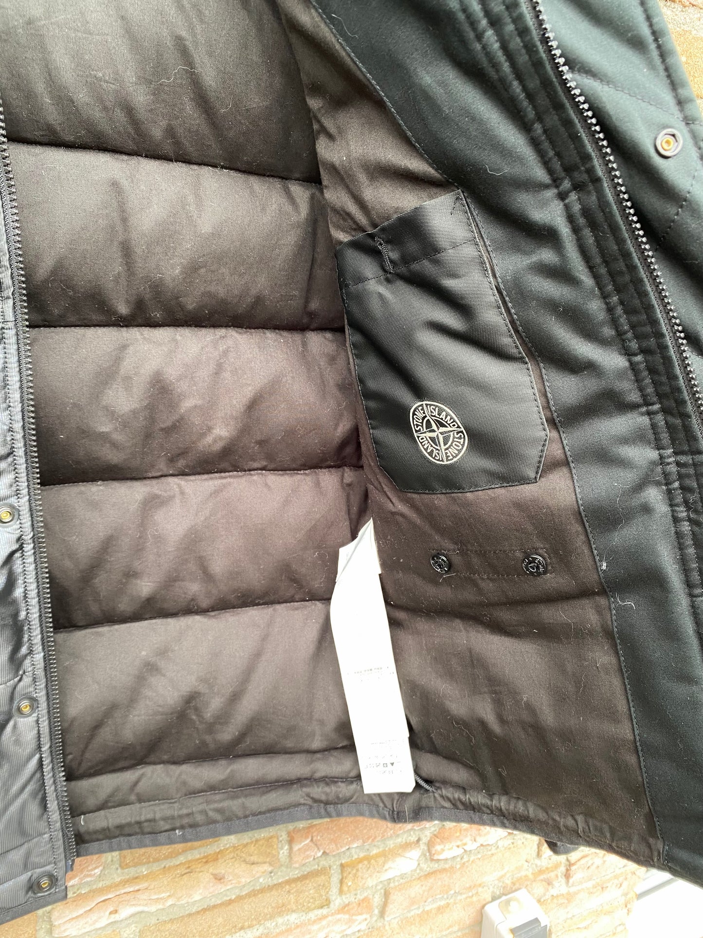 Stone Island Mesh Reflective Jacke - M