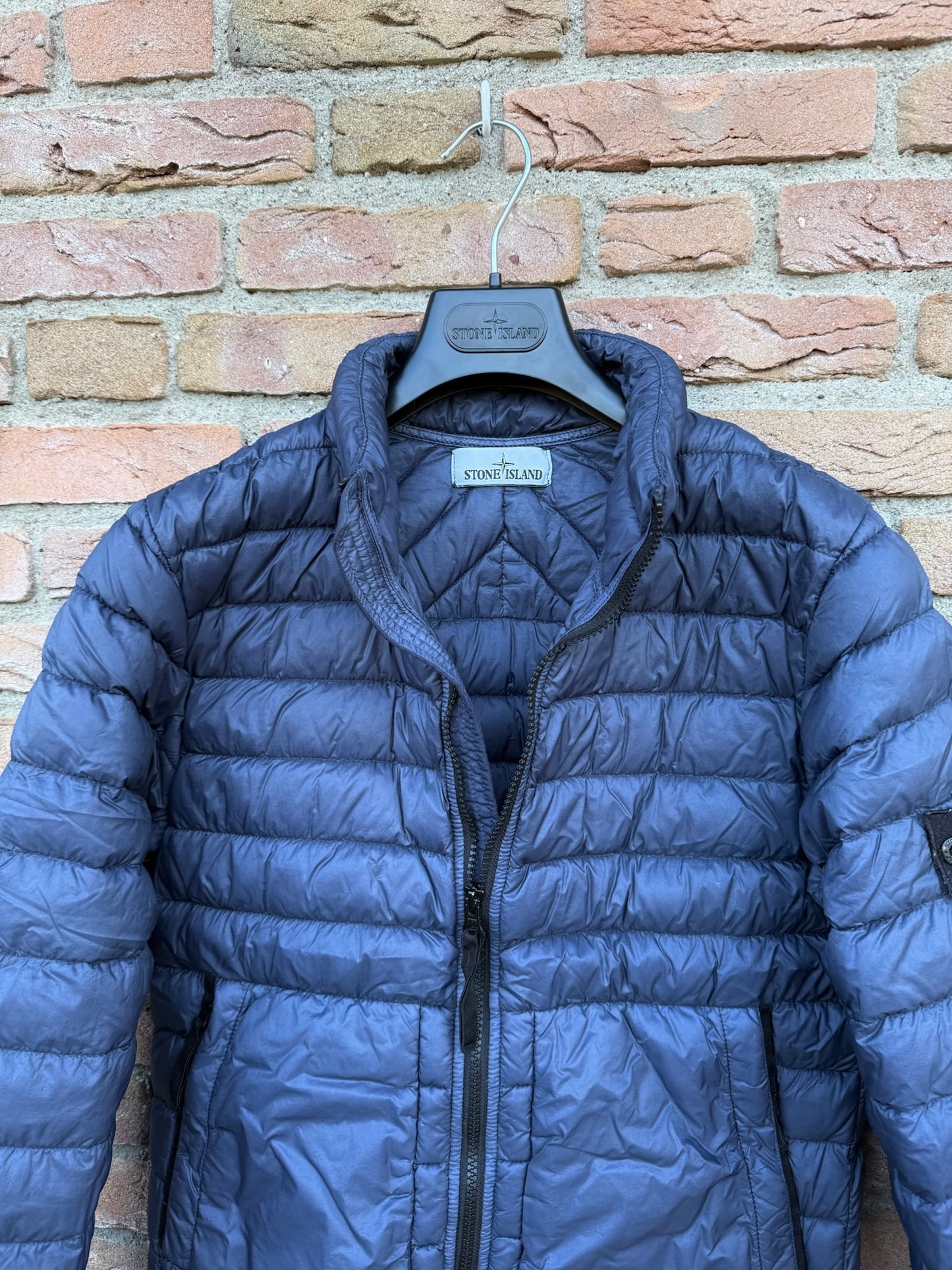 Stone Island Garment Dyed Micro Yarn Down Jacket - S