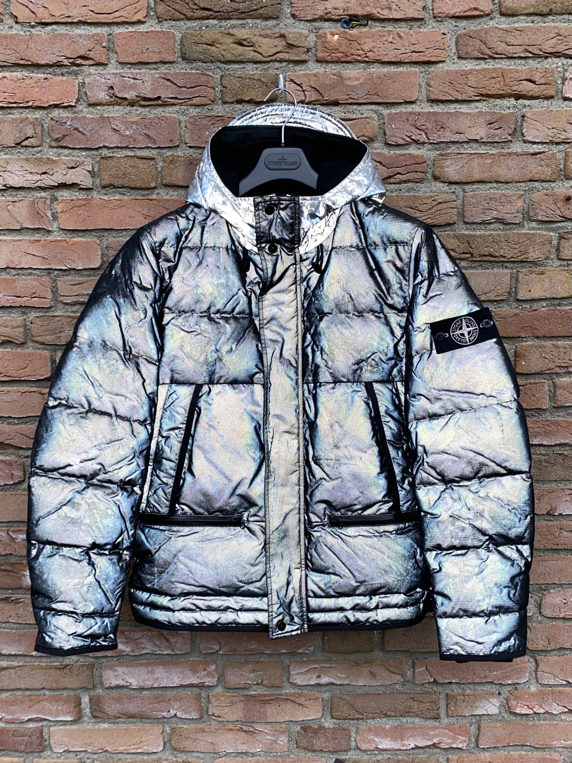 Stone Island Mesh Reflective Jacke M - Main Image