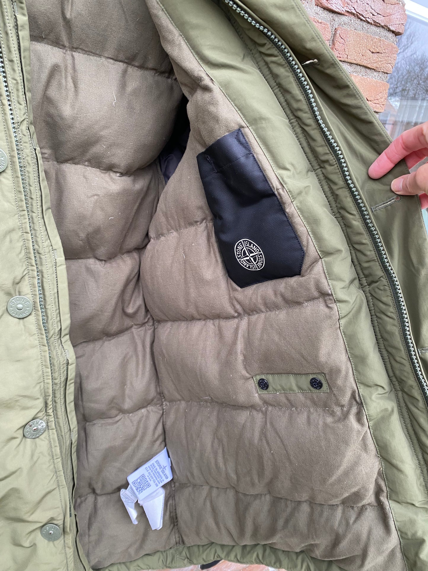 Stone Island Micro Reps Daunenjacke - XXL