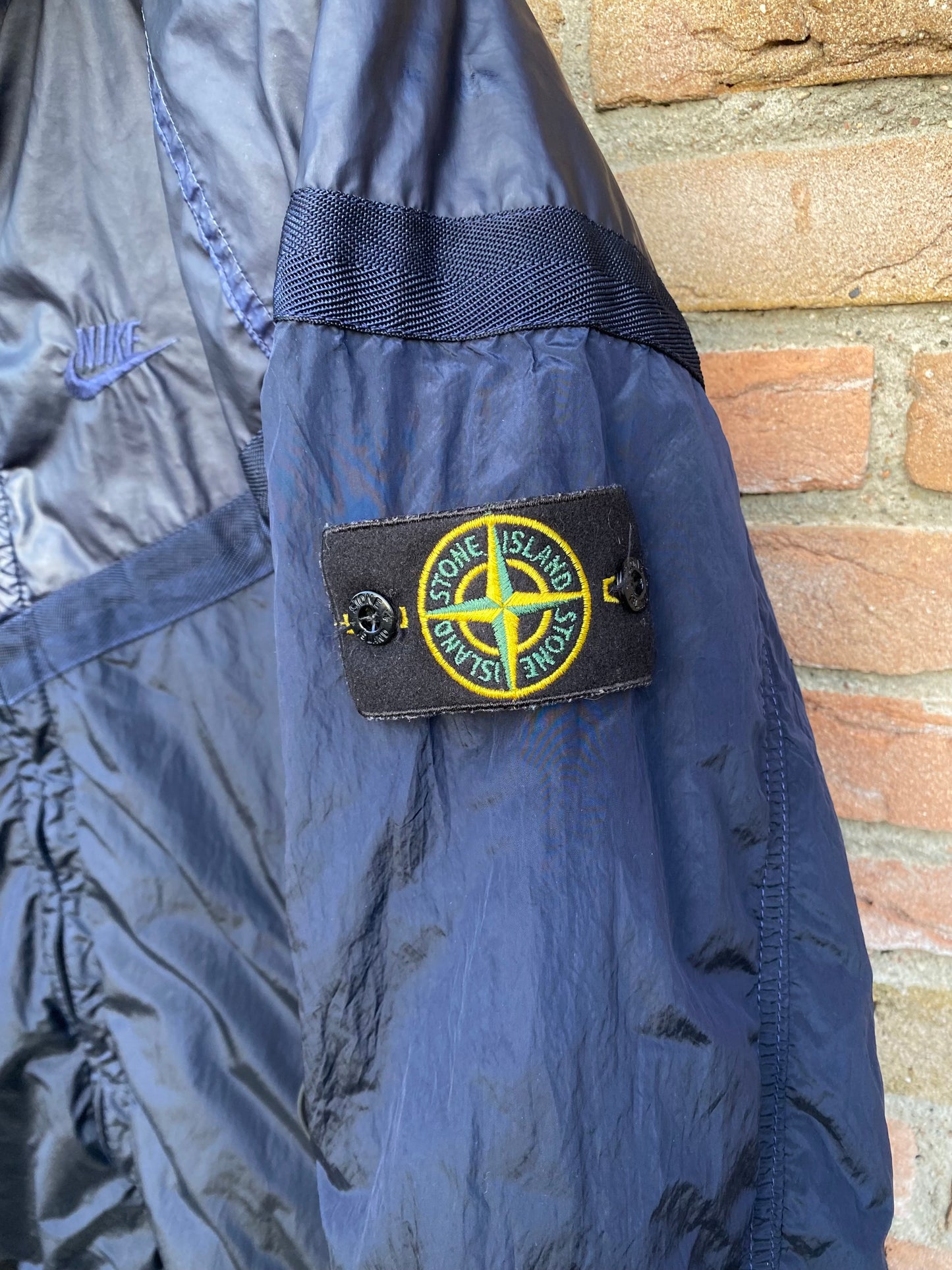 Stone Island x Nike Mussola Gommata / Nylon Metal Jacke - L