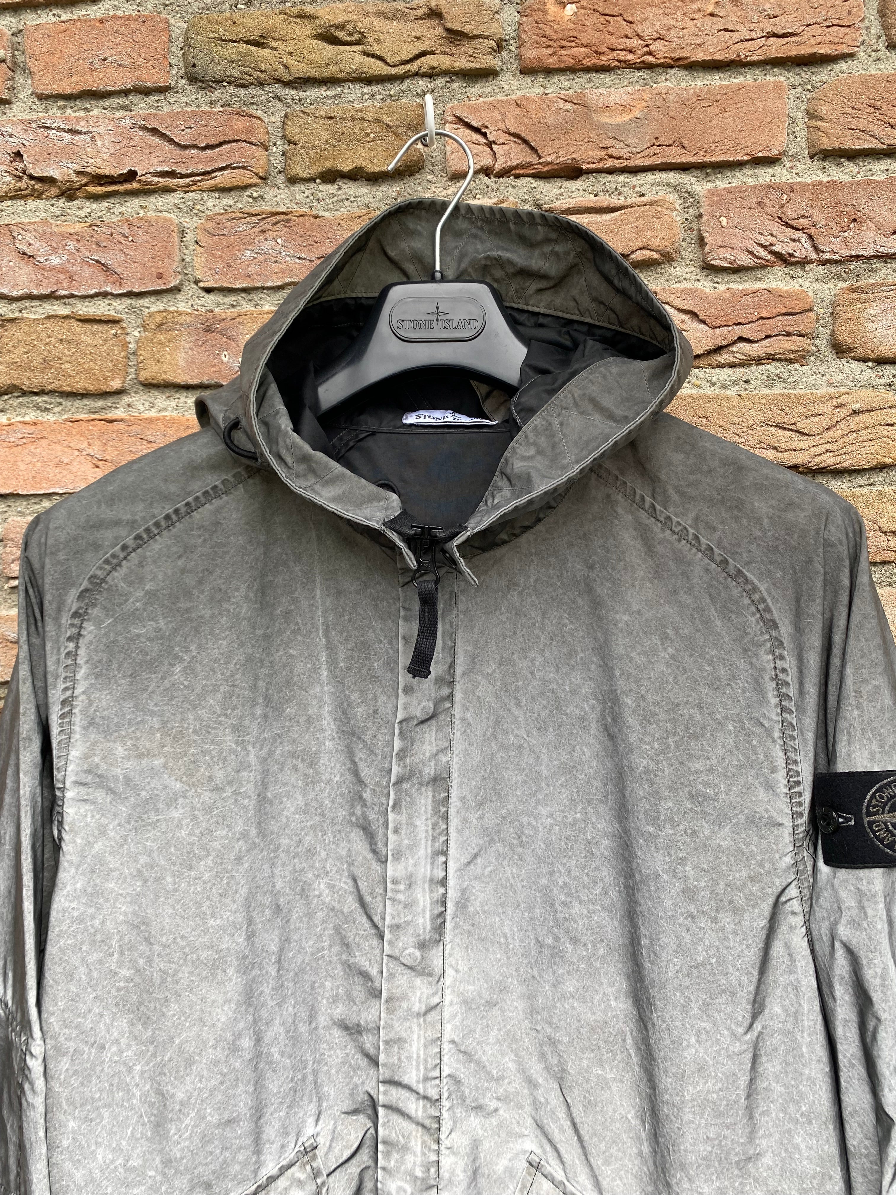 ジャケット・アウター STONE  Dust Color Finish Jacket Stone Island Membrana 3L Dust Colour Finish Jacket Grey – Garmz