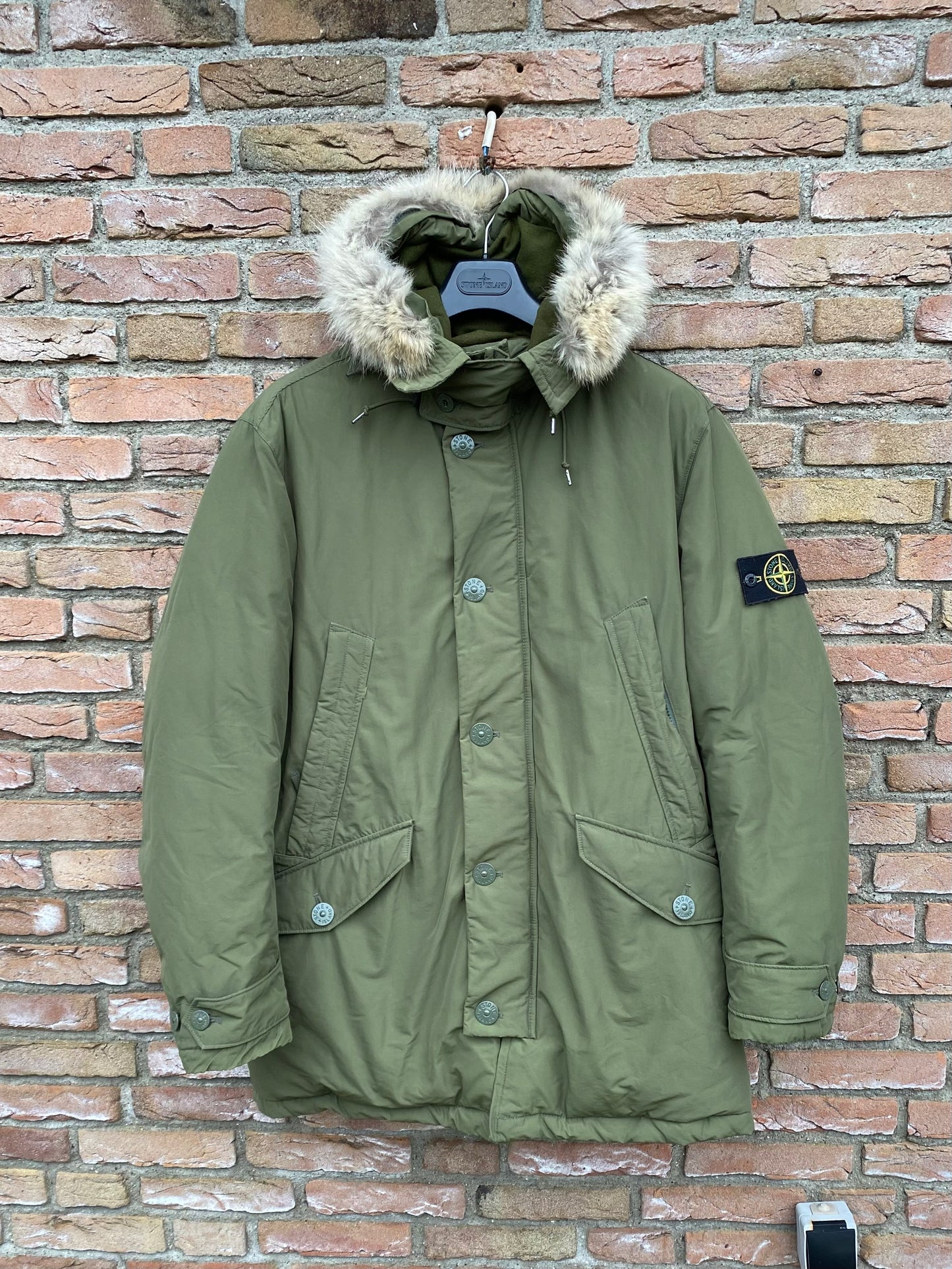 Stone Island Micro Reps Daunenjacke - XXL