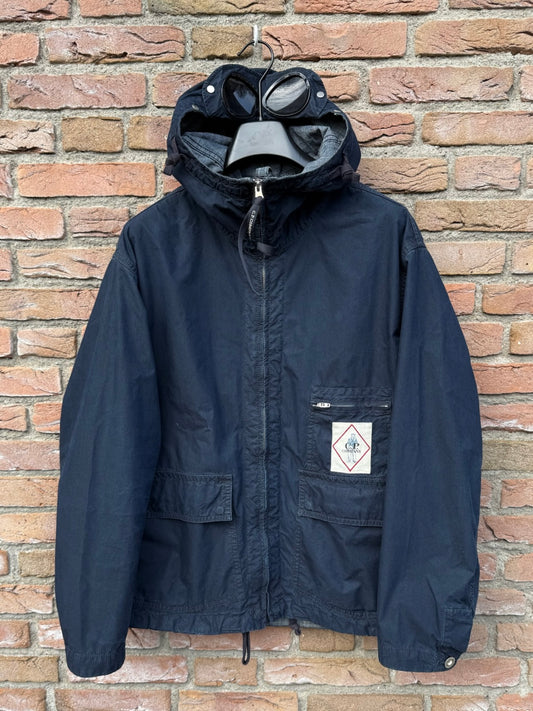 C.P. Company 50 Fili Indigo Goggle Jacket - M