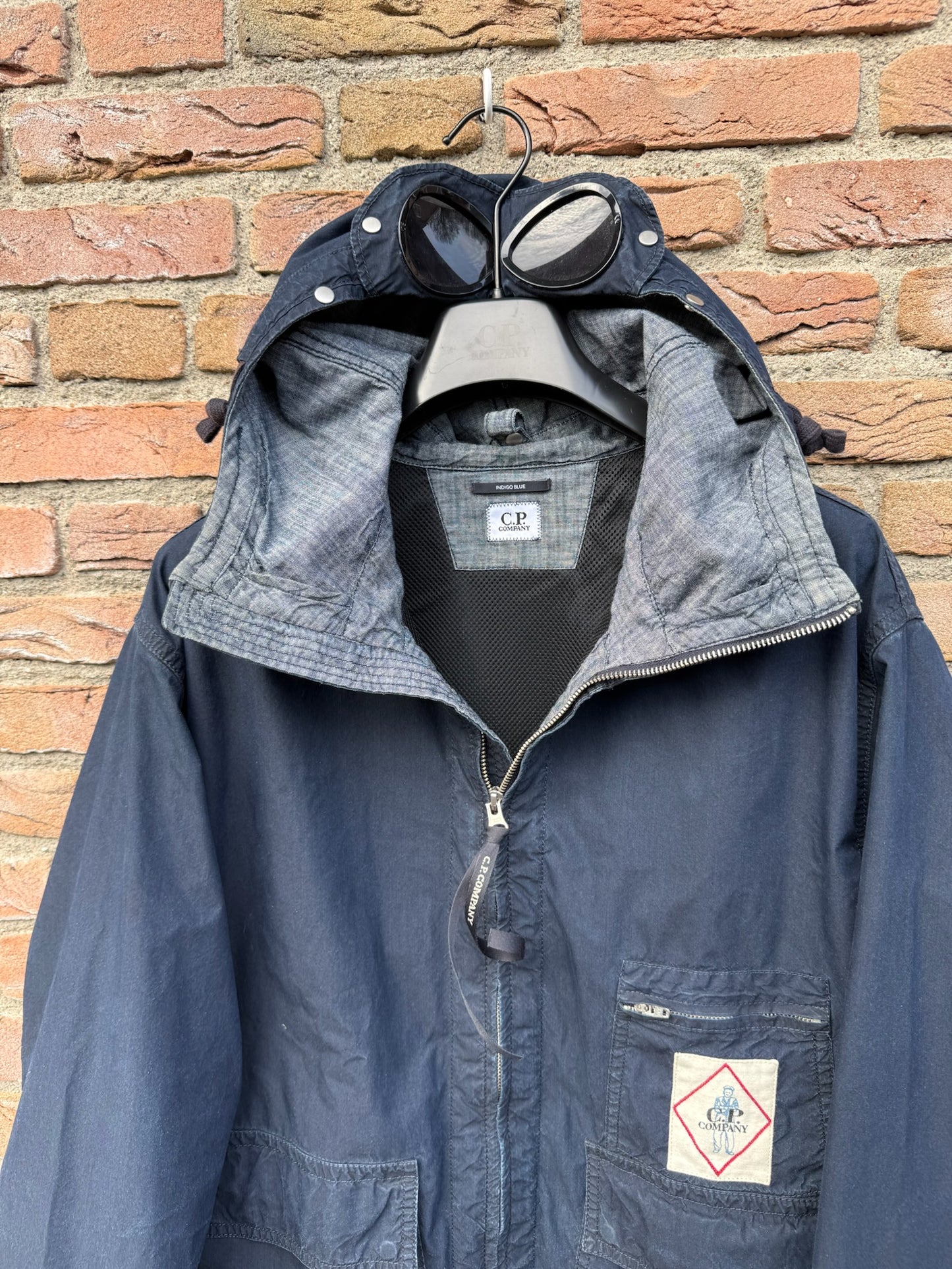 C.P. Company 50 Fili Indigo Goggle Jacket - M