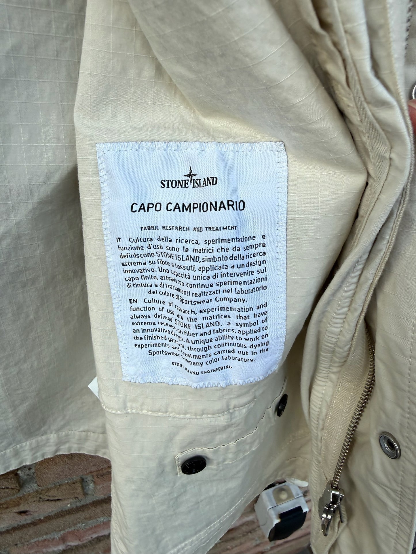 Stone Island Mil-Spec Stretch Ripstop-TC Jacket - L