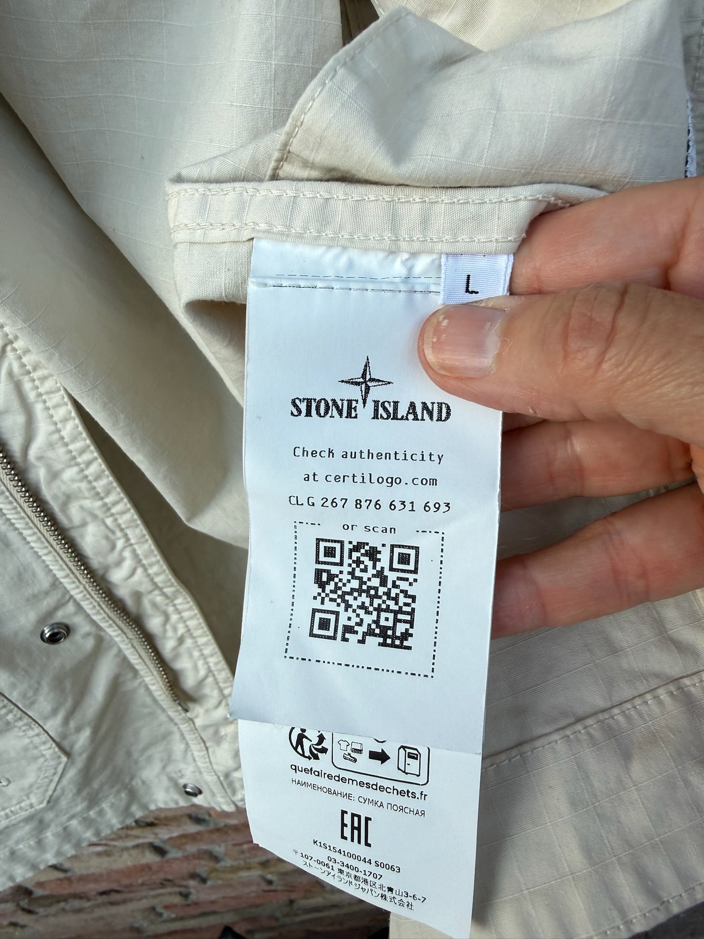 Stone Island Mil-Spec Stretch Ripstop-TC Jacket - L
